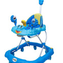 Height Adjustable Musical Walker With Parental Handle (BJ-303H BLUE)