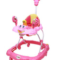 Height Adjustable Musical Walker With Parental Handle (BJ-303H PINK)