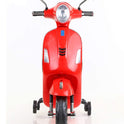 KIDS BATTERY OPERATED VESPA SCOTTER