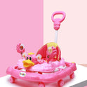 Height Adjustable Musical Walker With Parental Handle (BJ 305-H PINK)