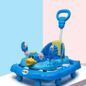 Height Adjustable Musical Walker With Parental Handle (BJ 305-H BLUE)