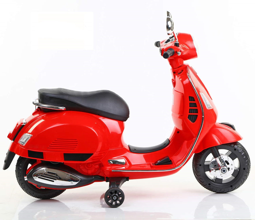 KIDS BATTERY OPERATED VESPA SCOTTER – FirstCrawl