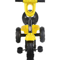 Musical Tricycle With Robo Light & Rear Basket (TZ-528 Yellow)
