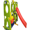 Happy Slide With Swing & Basketball (Multicolor)