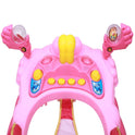 Height Adjustable Musical Walker With Parental Handle (BJ-303H PINK)