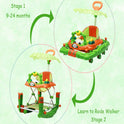 Musical Rocker Walker With Hood (BJ-302H GREEN)