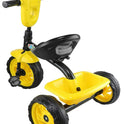 Musical Tricycle With Robo Light & Rear Basket (TZ-528 Yellow)