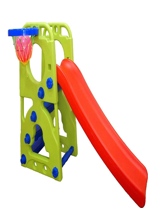 Happy Slide With Basket Ball (Multicolor)