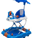 Musical Rocker Walker With Hood (BJ-302H BLUE)