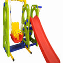 Happy Slide With Swing & Basketball (Multicolor)