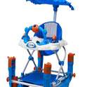 Musical Rocker Walker With Hood (BJ-302H BLUE)