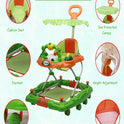 Musical Rocker Walker With Hood (BJ-302H GREEN)