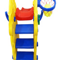 Elephant Slide With Basket Ball (Multicolor)