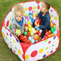 Hexagon Ball Pool With 50 Balls