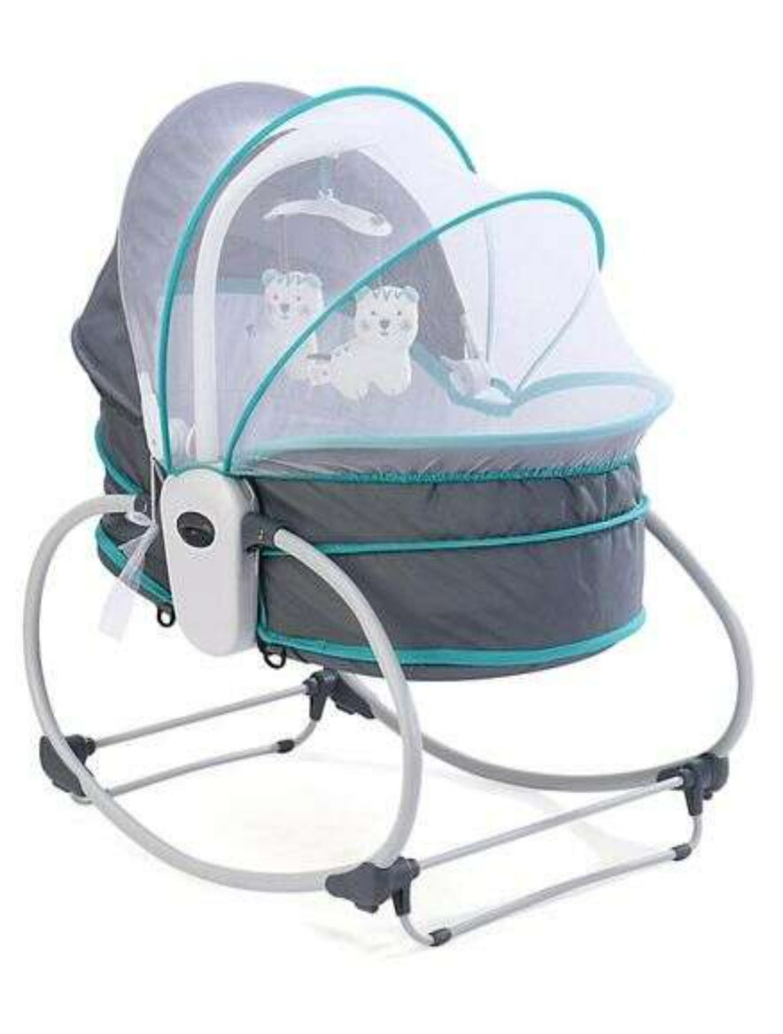 In Rocker Bassinet With Adjustable Canopy Baby Bassinet