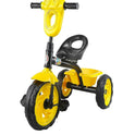 Musical Tricycle With Robo Light & Rear Basket (TZ-528 Yellow)