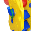 Elephant Slide With Basket Ball (Multicolor)