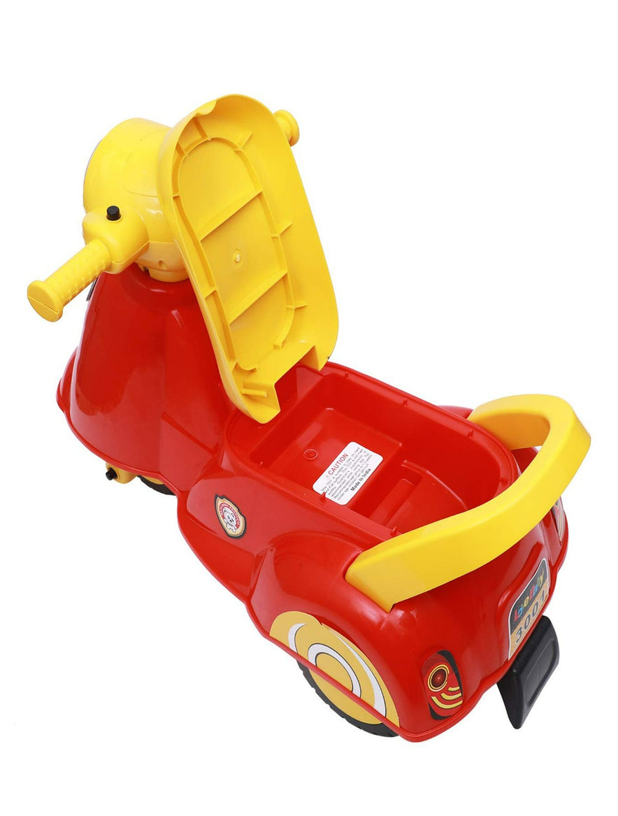 Vespa Rider With Light Music (Red) - Main Image