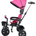 Tricycle With Safety Guardrail & Canopy (BJ-532 Pink)