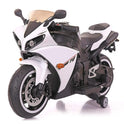 Battery Operated Ride On Bike R1 (WHITE)-12v