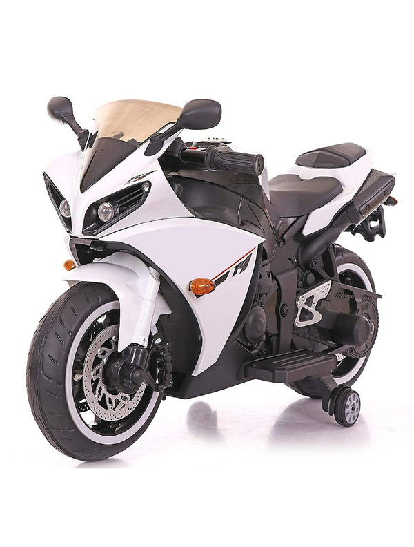 Battery Operated Ride On Bike R1 (WHITE)-12v