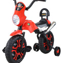 Tricycle Bullet 2 Wheels With Light And Music (BJ-5001 Red)