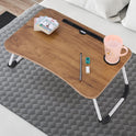Small Size Foldable Study Table - Brown