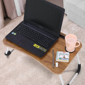 Small Size Foldable Study Table - Brown