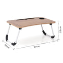 Small Size Foldable Study Table - Brown