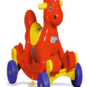 Rider Cum Rocker Gabru Horse in Red Colour