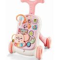 Musical Activity Baby Walker Cum Activity Table (PINK)