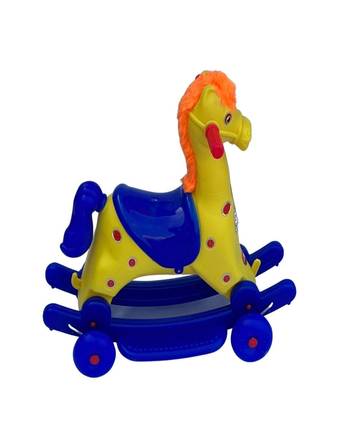 RIDER CUM ROCKER JR. SULTANA Horse (Multicolor)
