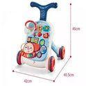 Musical Activity Walker Cum Activity Table (BLUE) Length & Height