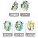 Multifunctional Baby Activity Walker (Green)