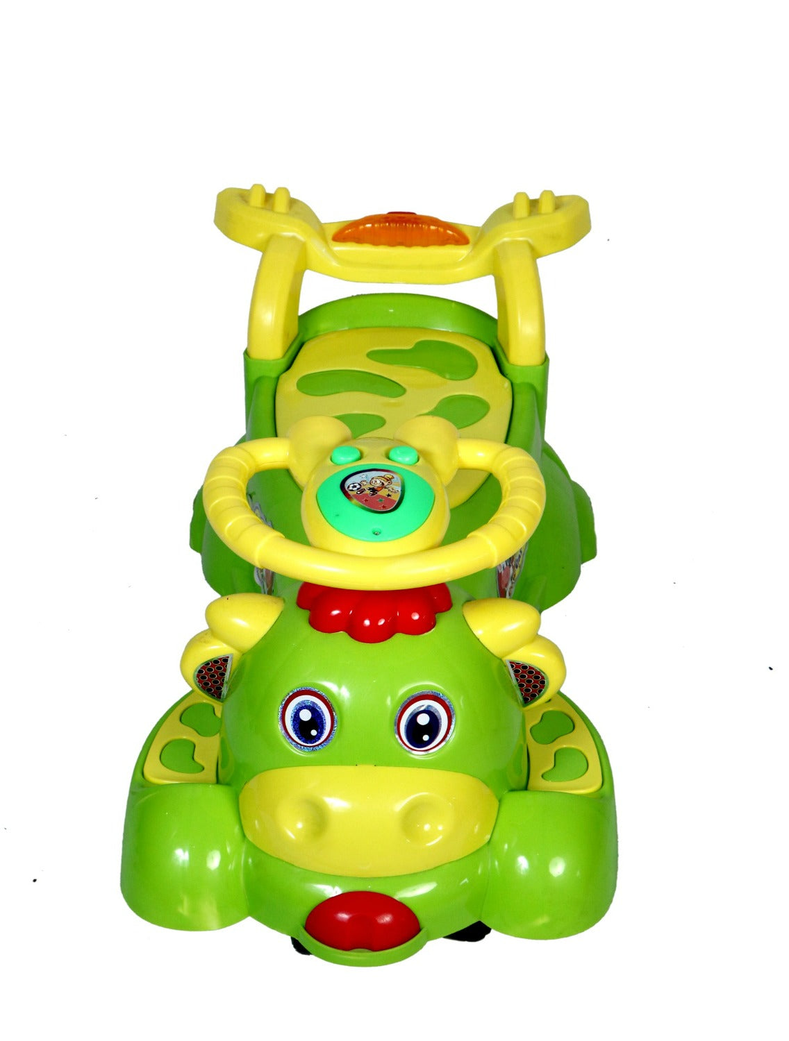 COW Swing Car With Light & Music - Green