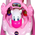 Musical Walker With Adjustable Height & Parental Handle - PINK