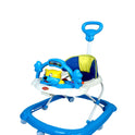 Musical Walker With Adjustable Height & Parental Handle - BLUE