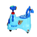 COW Swing Car With Light & Music - blue