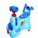 COW Swing Car With Light & Music - blue