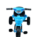 Musical Tricycle With Robo Light & Rear Basket (Blue)