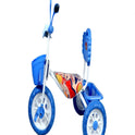 Musical Tricycle With Front & Rear Basket (Blue)