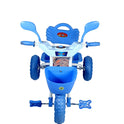 Musical Tricycle With Front & Rear Basket (Blue)