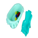 Dolphin Bath Tub With Sling & BALLS - GREEN