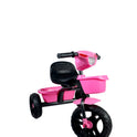 Musical Tricycle With Robo Light & Rear Basket (PINK)