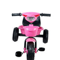 Musical Tricycle With Robo Light & Rear Basket (PINK)
