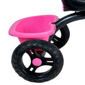 Musical Tricycle With Robo Light & Rear Basket (PINK)