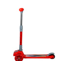 Kids Scooter with 4 Level Height Adjustment & LED Wheels - RED