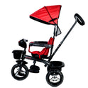 Musical Tricycle With Parental Handle & Canopy (BLUE)