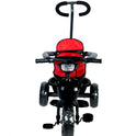 Tricycle with CUSHION CEAT Parental Handle & FRONT GAURD (RED)
