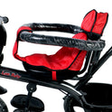 Tricycle with CUSHION CEAT Parental Handle & FRONT GAURD (RED)